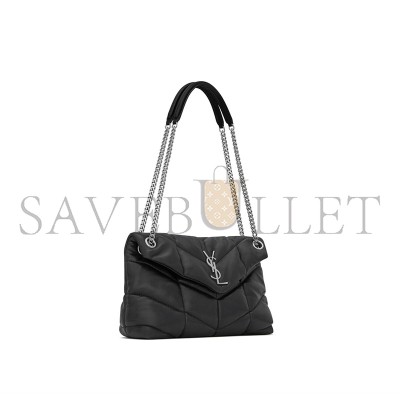 YSL PUFFER SMALL IN NAPPA LEATHER 5774761EL001000 (29*17*11cm)